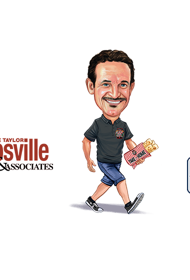 Carpet guy caricature