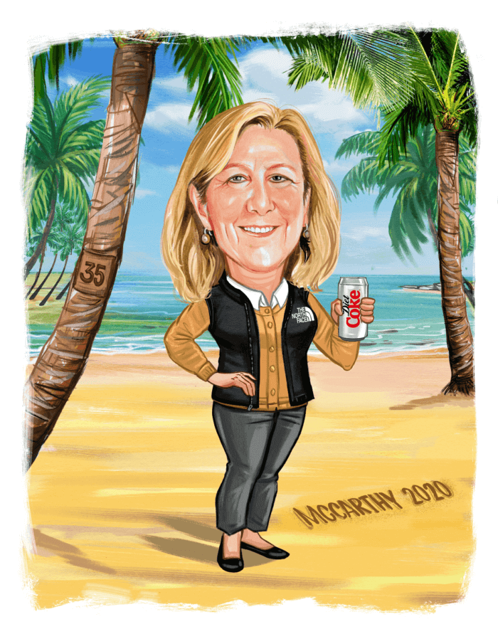 One Person Caricature